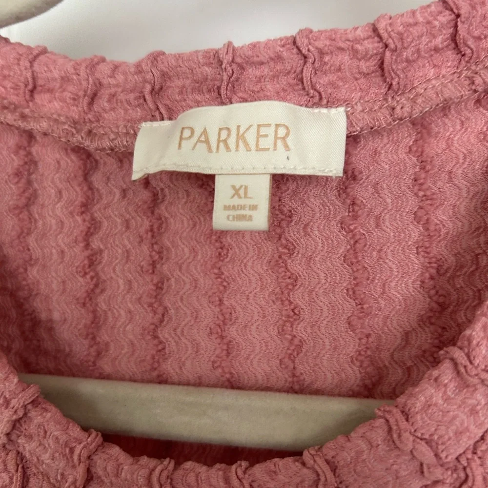 Parker Ribbed Knit Pink Tank Top